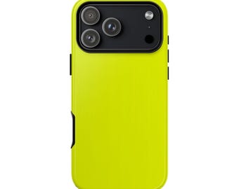 IPHONE 17 TOUGH-hoesjes Alle 17 modellen beschikbaar Bestseller Effen neonkleur Goed zichtbaar glanzende of matte afwerking Beschermend Schokbestendig