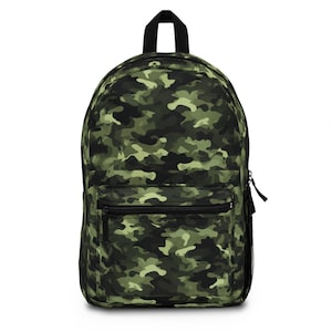 OUTDOORS ORIGINAL BACKPACK Roomy Durable Student Or Mens Original Camo Styled Backpack Popular Useful Camping Organized Use