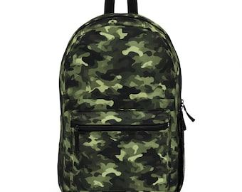 OUTDOORS ORIGINAL BACKPACK Roomy Durable Student Or Mens Original Camo Styled Backpack Popular Useful Camping Organized Use