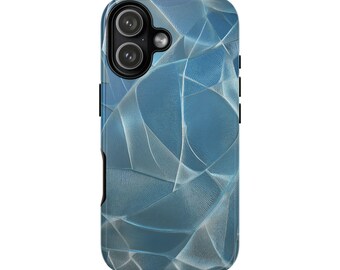 IPHONE 17 TOUGH Cases All 17 Models Available Durable Dual Layered Protection Glossy Or Matte Finish Cracked Glass Imaged Design