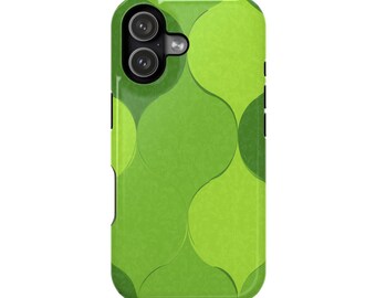 NEW iPHONE 17 Magnetic Cases Impact-Resistant Durable Protective Glossy Or Matte Premium Finishes All 17 Models Popular Green Mix Design