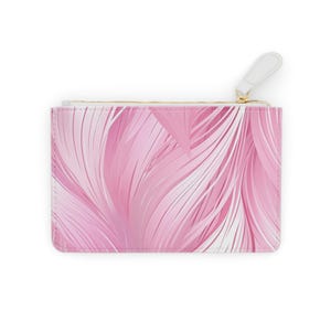 PINK MINI CLUTCH Bag, Chic Eye Catching Design, Popular Pink Everyday Use Durable Quality Gift For Her Useful Mini Clutch Vegan Leather