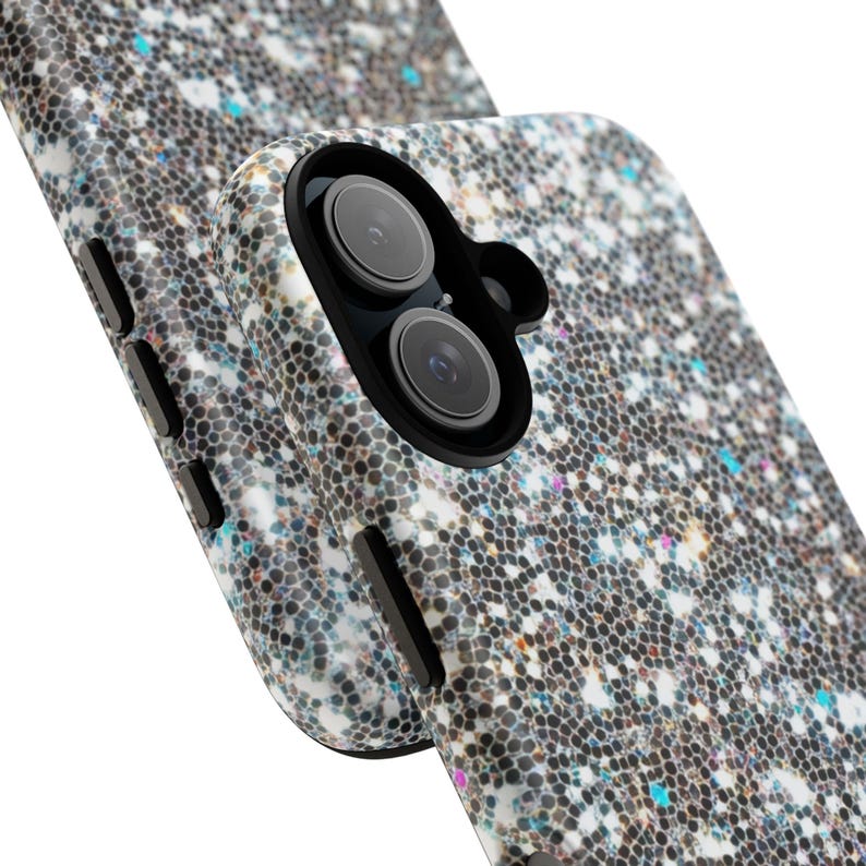 SPARKLING GLITTER iPhone Case, Best Seller All 17 Models Available iPhone Tough Cases, Stylish Fashion, Durable, Double Layer Protection image 10