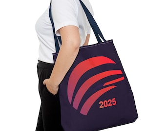 Stylish 2025 Tote Bag, Eco-friendly Shopping Bag, Beach Bag, Weekend Getaway Tote, Trendy Crossbody, Gift for Friends