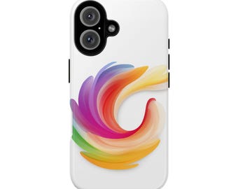 Swirl Up iPhone-skal Tåliga fodral för trendiga individer, anpassningsbar design, hållbart skydd, present till teknikälskare, unikt
