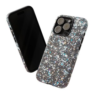 SPARKLING GLITTER iPhone Case, Best Seller All 17 Models Available iPhone Tough Cases, Stylish Fashion, Durable, Double Layer Protection image 3