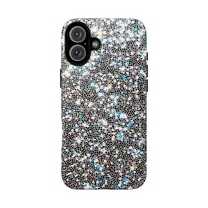 SPARKLING GLITTER iPhone Case, Best Seller All 17 Models Available iPhone Tough Cases, Stylish Fashion, Durable, Double Layer Protection image 9
