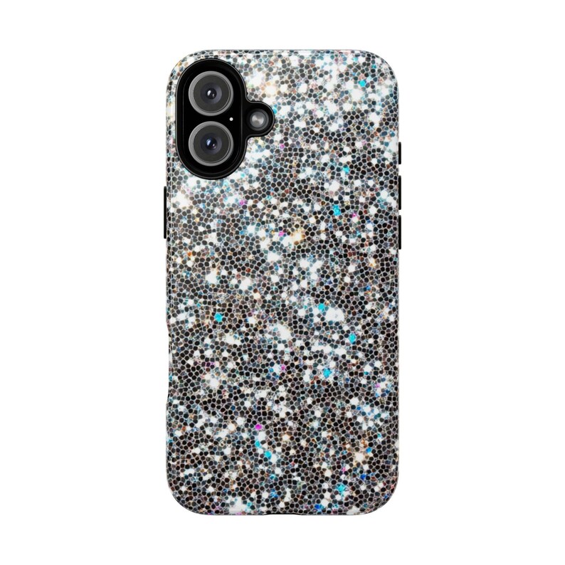 SPARKLING GLITTER iPhone Case, Best Seller All 17 Models Available iPhone Tough Cases, Stylish Fashion, Durable, Double Layer Protection image 9