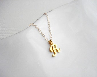 Letter Necklace Minimalist Gold Necklace Personalized Necklace Monogram Letter Jewelry Custom Wedding Jewelry Gift For Her