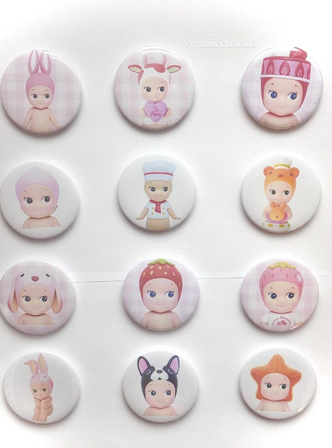 Sonny Angel Trinket Button Pin Badge Accessory 2.25" - Etsy