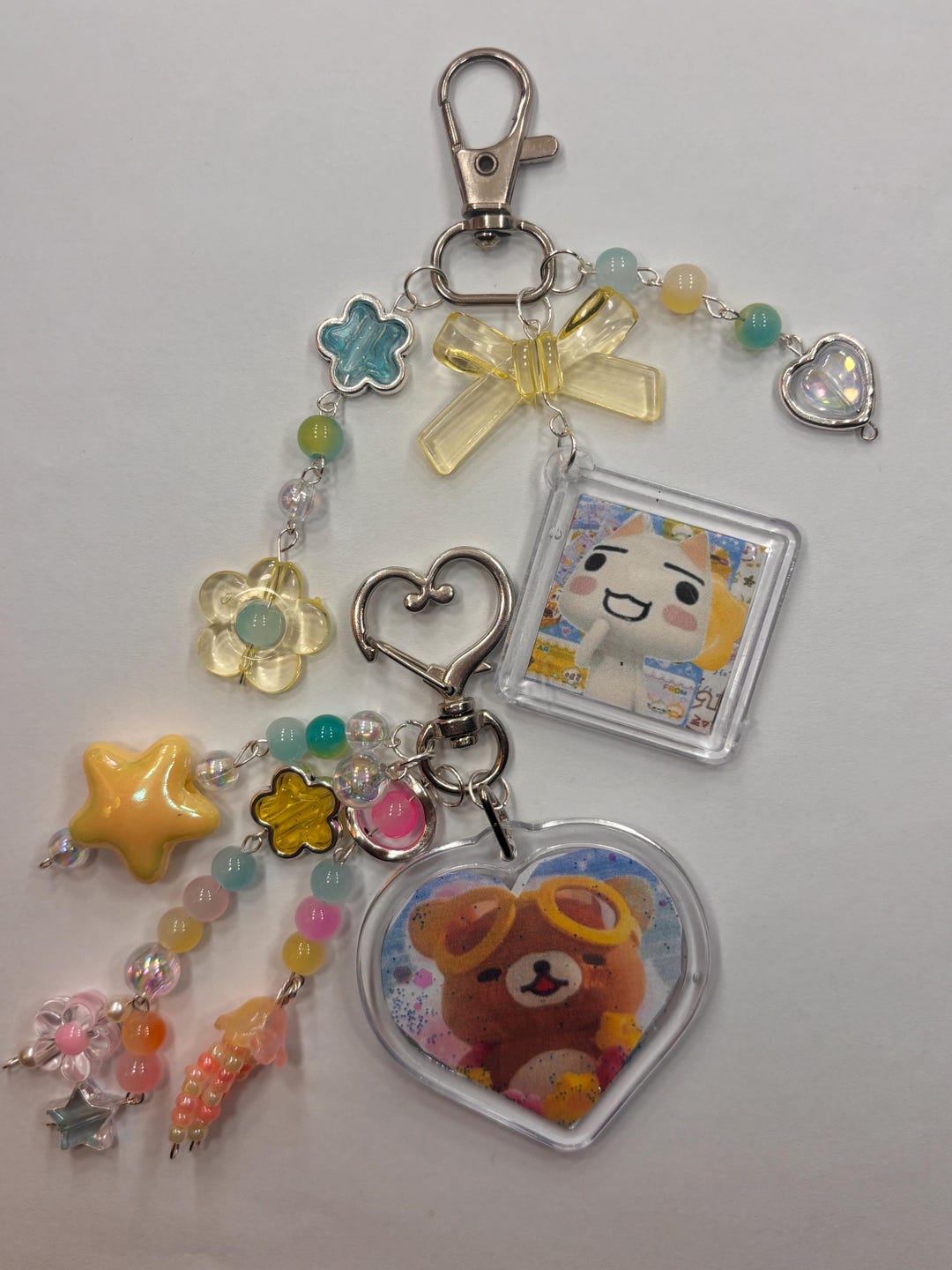 Rilakkuma and Toro Inoue Keychains Heisei Retro Themed Keychains - Etsy