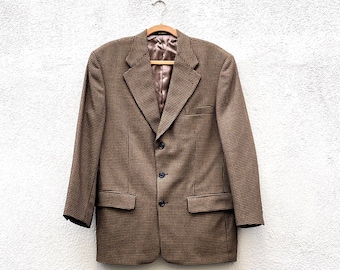 Vintage 1980s Monsieur by Givenchy Coat Jacket Blazer Men's Three