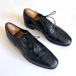 Black Balmoral Shoes - Etsy