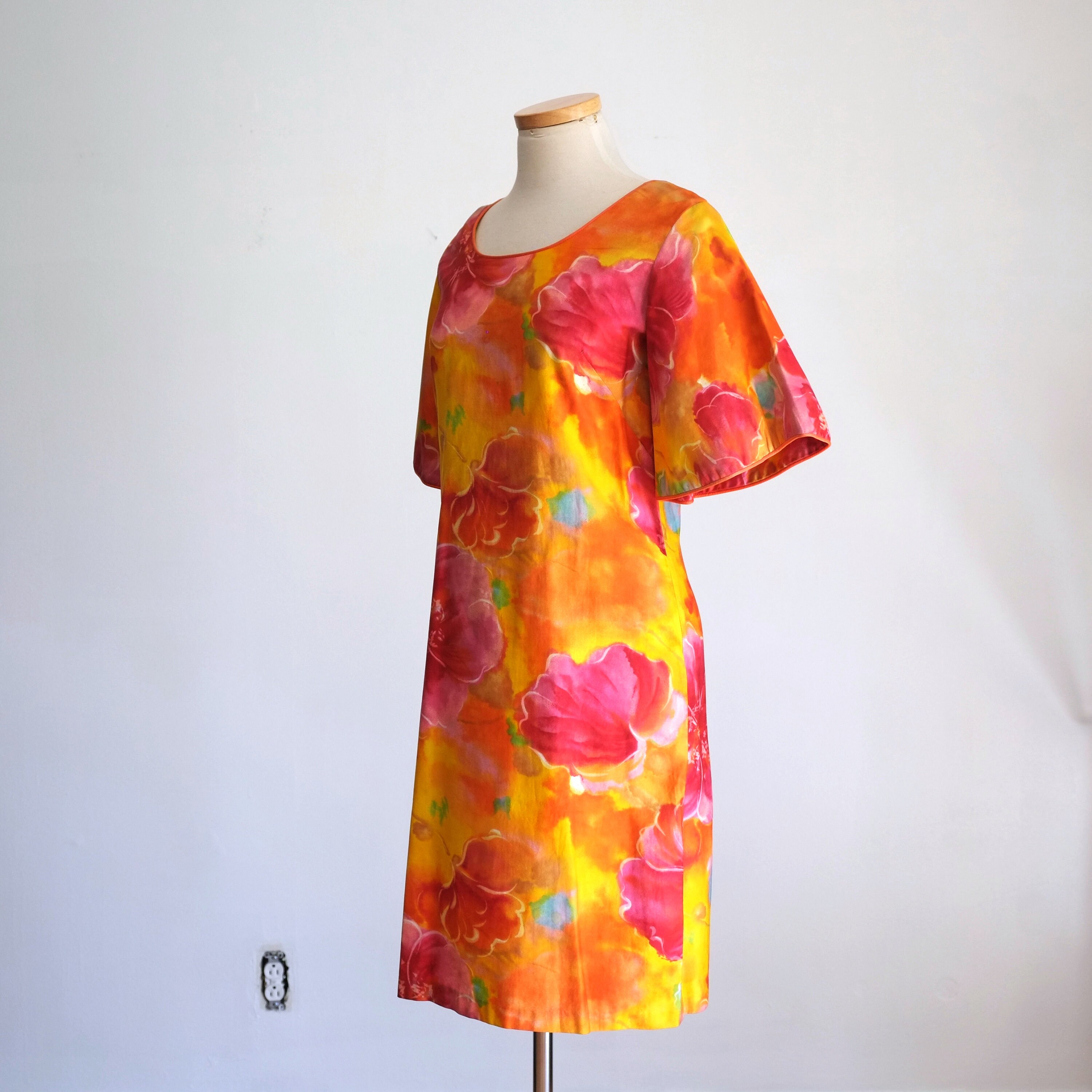 Vintage 1960s South Sea's Fashion Tropical Hawaiian Print - Etsy