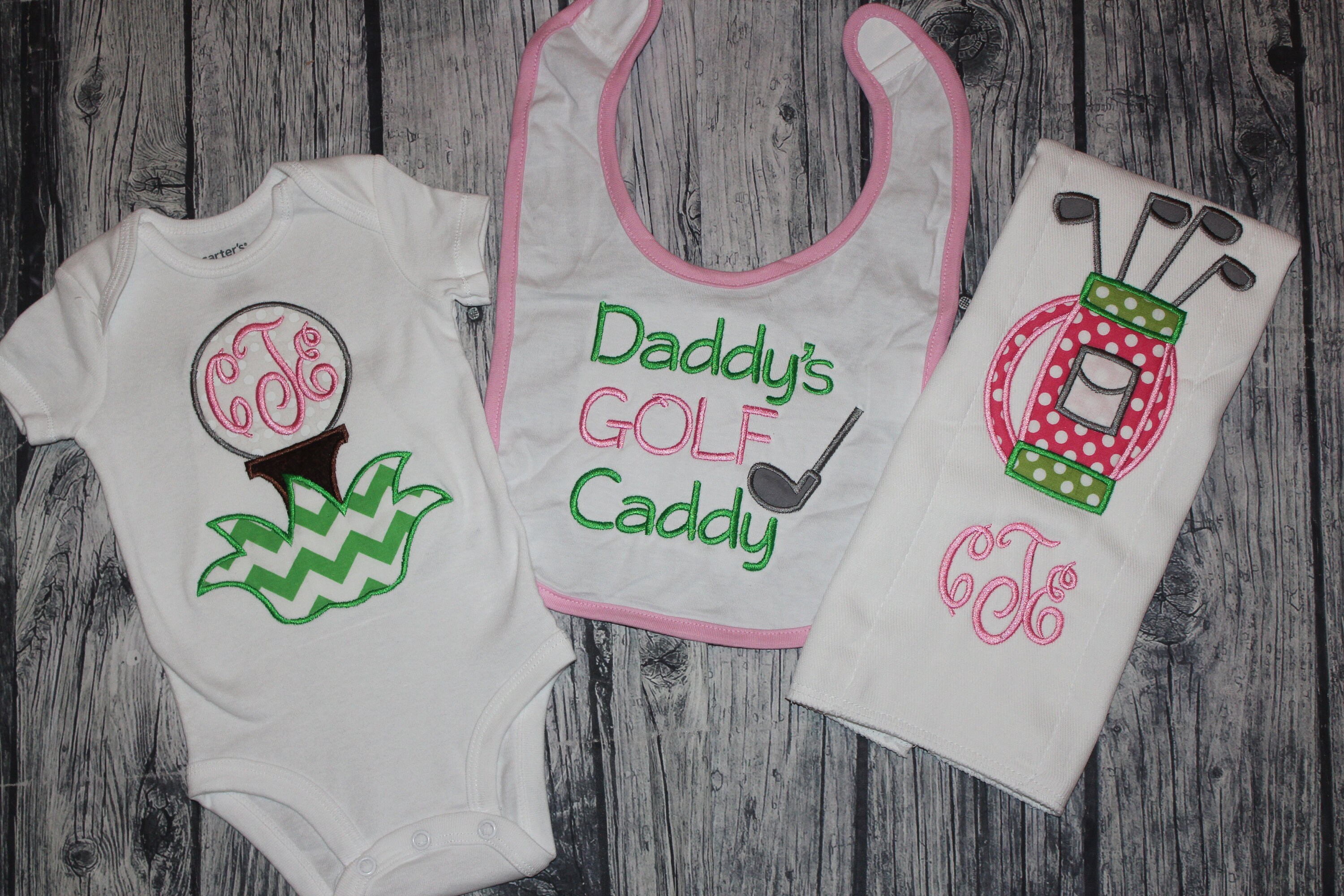 Daddy's Golf caddy Golf baby gift boy or girl Etsy