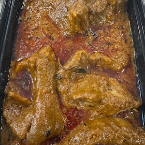 Banga soup (half pan)