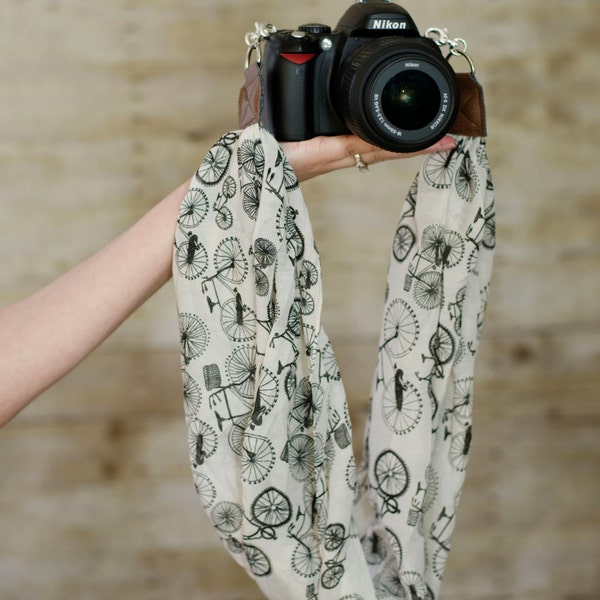 DSLR Camera Strap - Bicycles