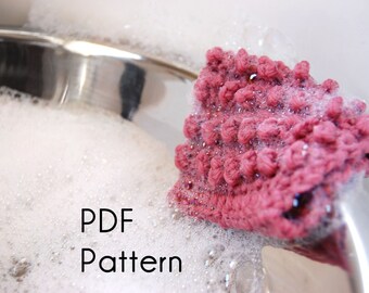 Slip-on Scrubbie Pattern - PDF Crochet Pattern