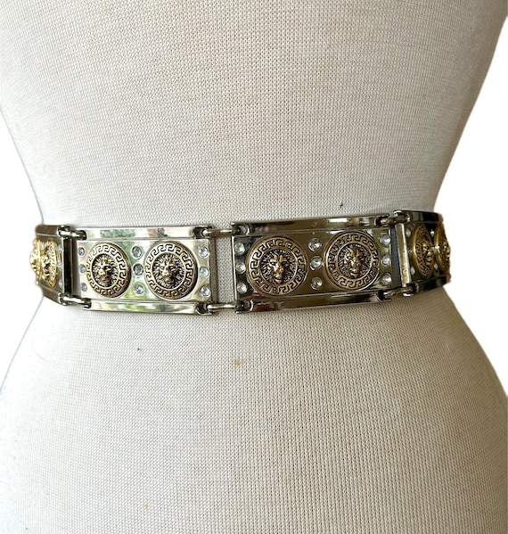 Ceinture versace tete de lion outlet