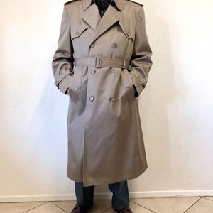 Vintage Trench Coat London Towne Double Breasted Raincoat - Etsy
