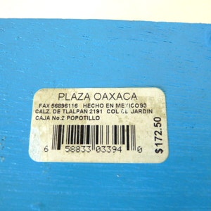 Popotillo wooden box