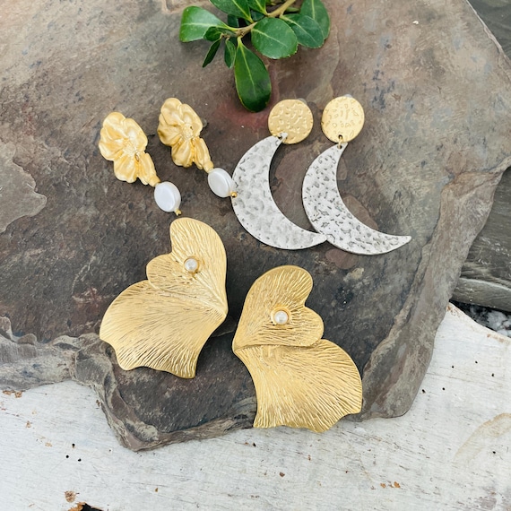 3  Pair Earring Set - Bohemian, Boho Style - 5386