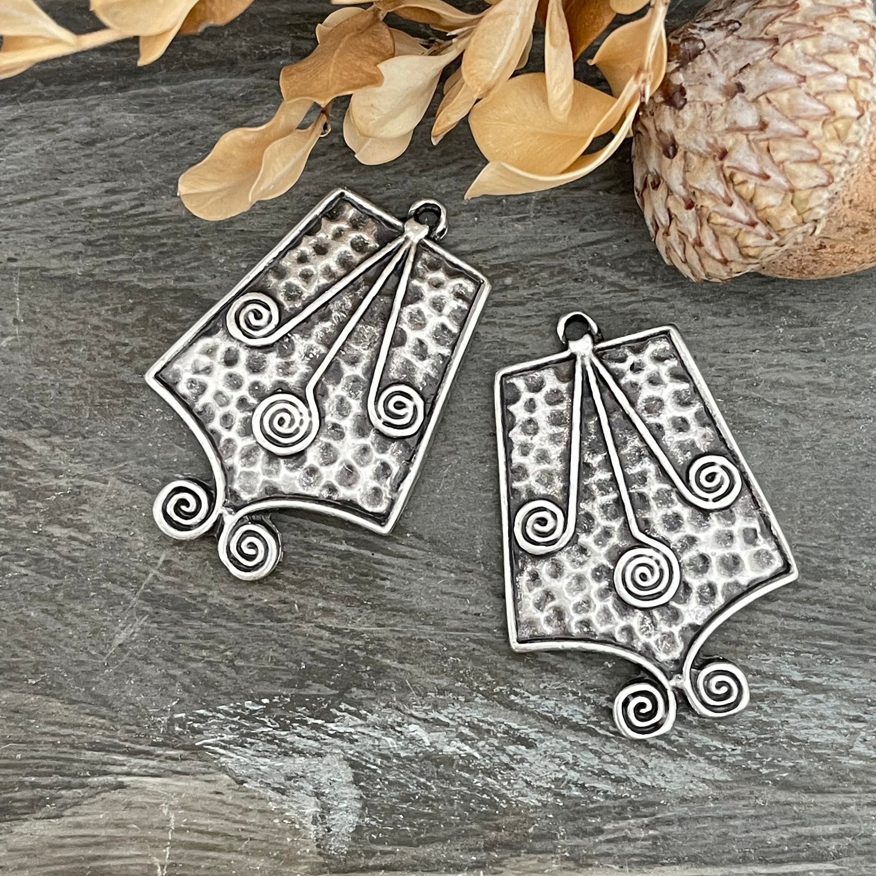 Handmade Jewelry Making. Supplies, Earrings For Women. Silver