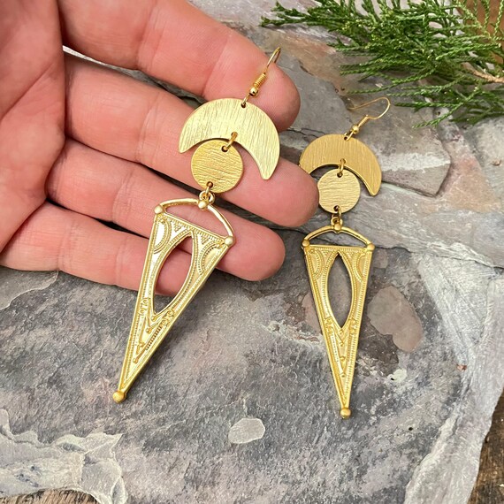 Unique Colorful Earrings - Ethnic Festival Lightweight Dangles