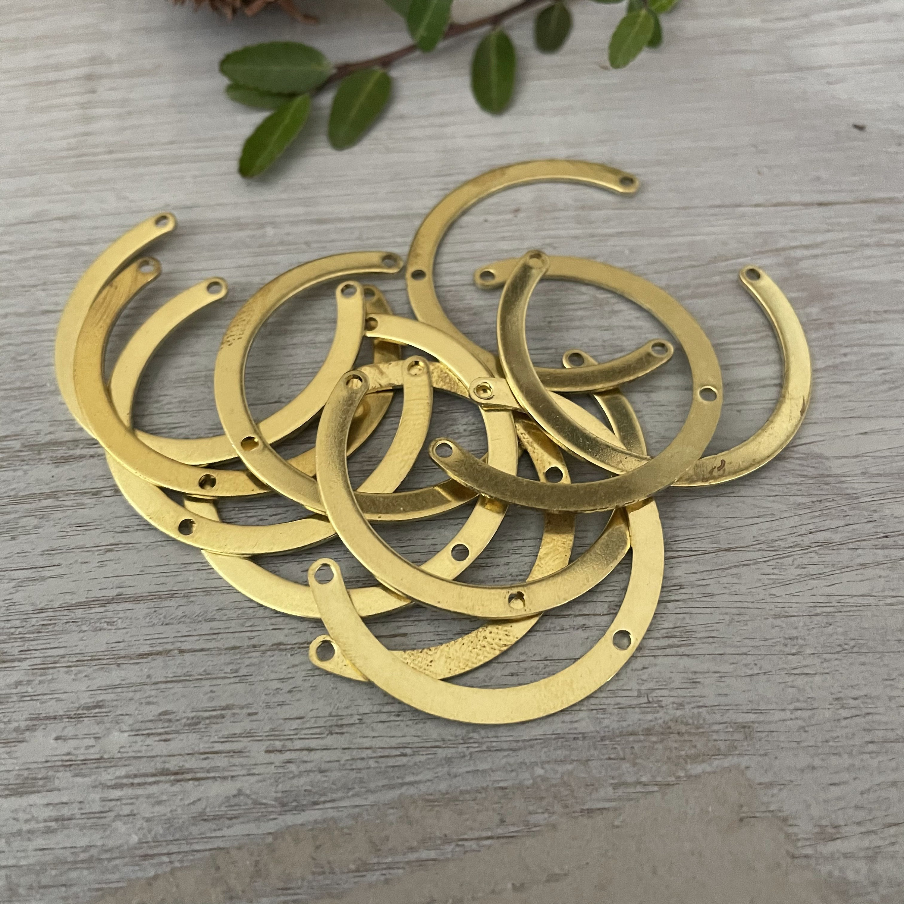 1102 10 PCS Brass Earring Findings,One set, endless possibilities