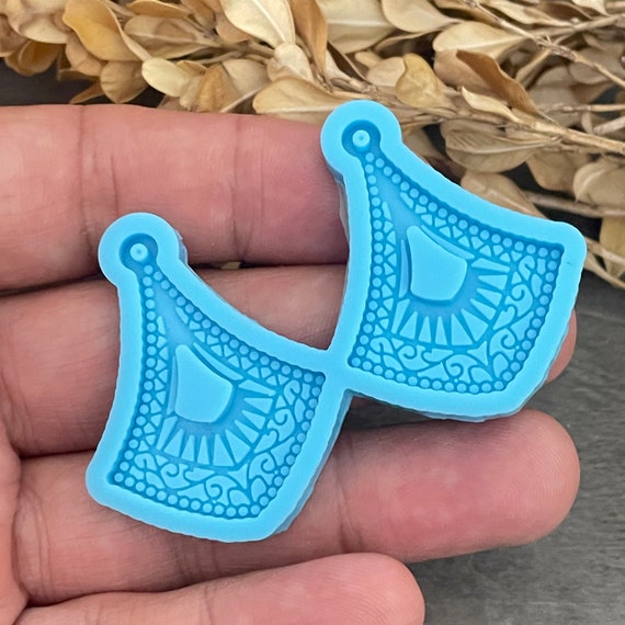 Bohemian Silicone Resin Mold Set for Jewelry Making - Stud Earrings, Drop Earrings, Pendants, and More! . 6002