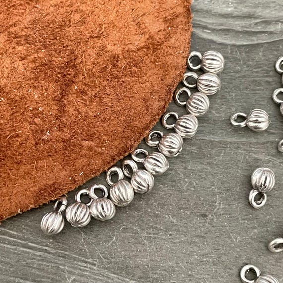 Silver Boho Earring Drops: Tribal Jewelry Making - 30 Pieces