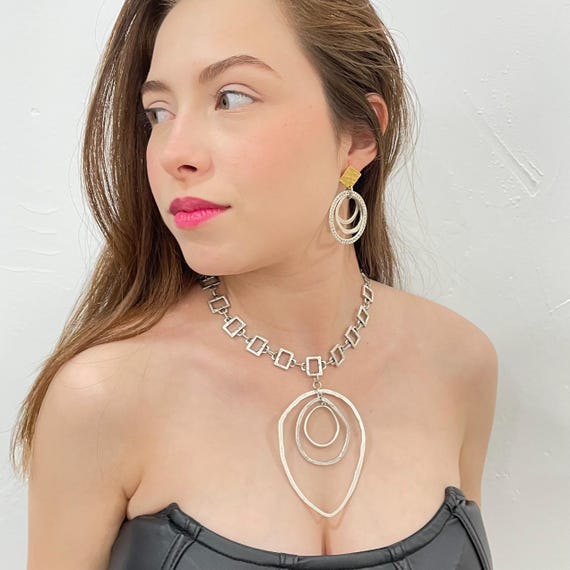 Boho Chic Beaded Necklace and Earrings Set for Elevated Style. 5012