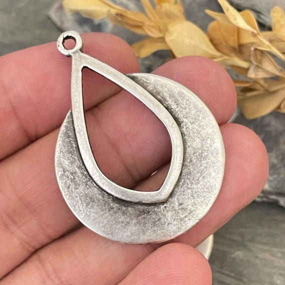 Handmade Jewelry . 2 Pieces Earring Findings. 8216