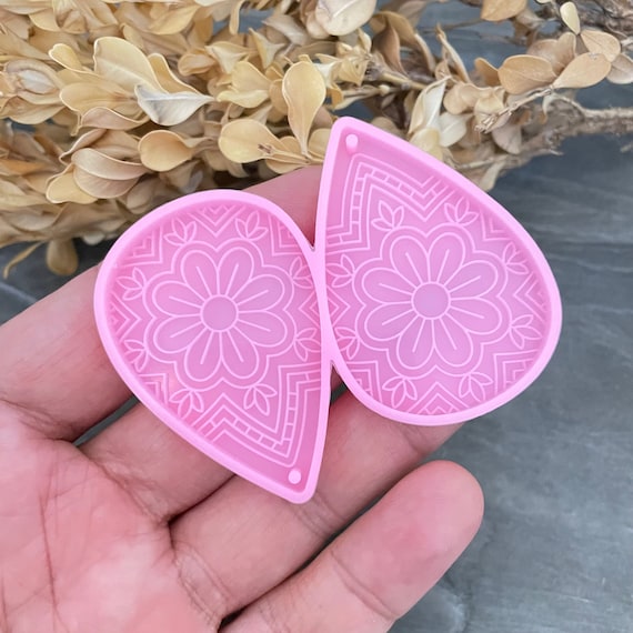 Lotus Drop Silicone Resin Mold. Resin Molds Silicone - 6035