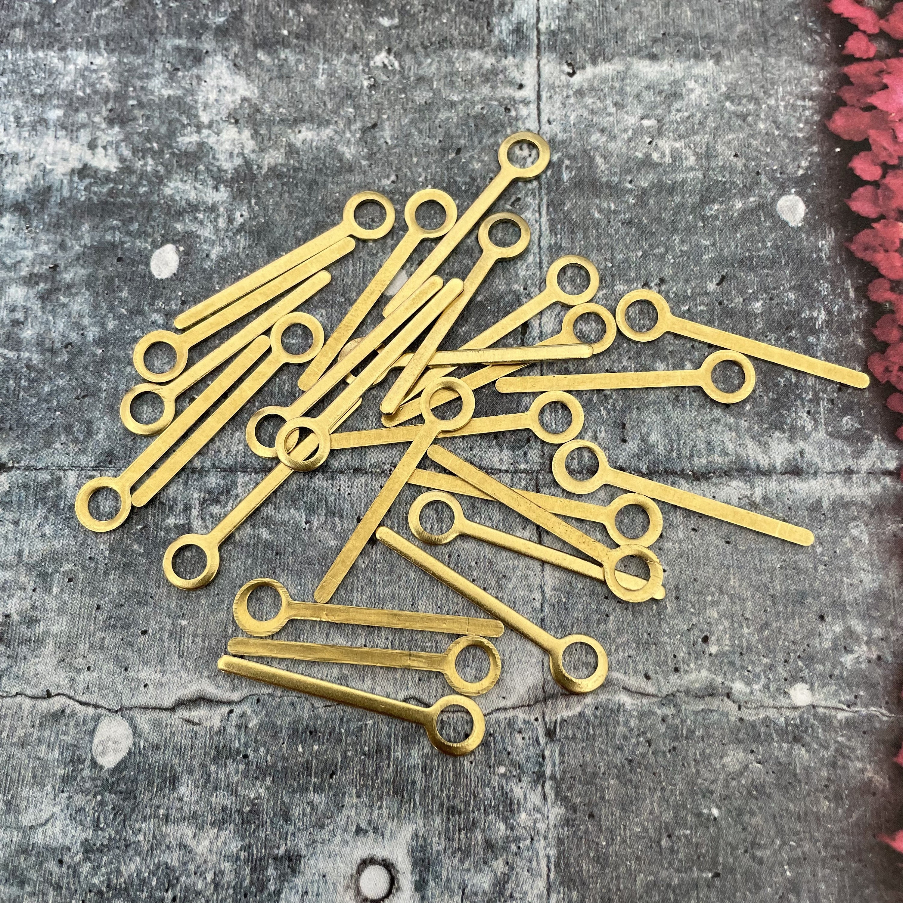 Raw Brass Earring Findings 88 PCS One Set, Endless Possibilities
