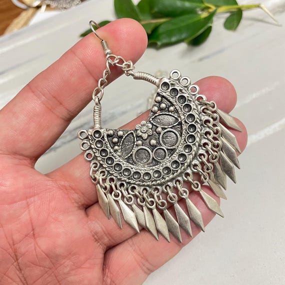 Tassel Earrings, Stud Earrings, Dangle Earrings - 5457