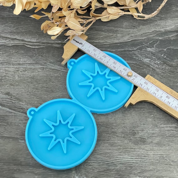 Silicone Jewelry Molds: Bohemian Earrings, Pendants - 6019