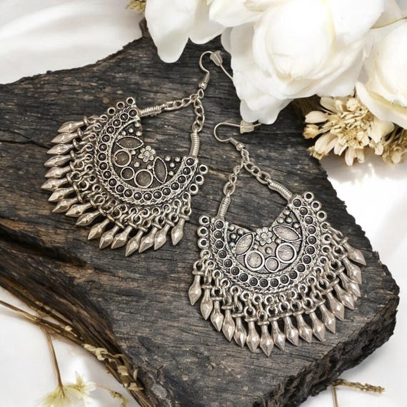 Bohemian Earrings,Bohemian Jewelry, Best Friends Gift - 5576