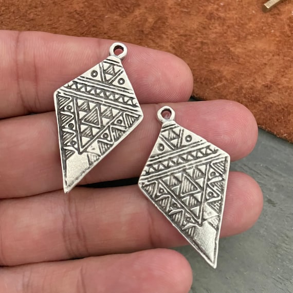 Trendy Hippie Earring Findings - Bohemian Tribal Earrings for Jewelry Making  - 7031