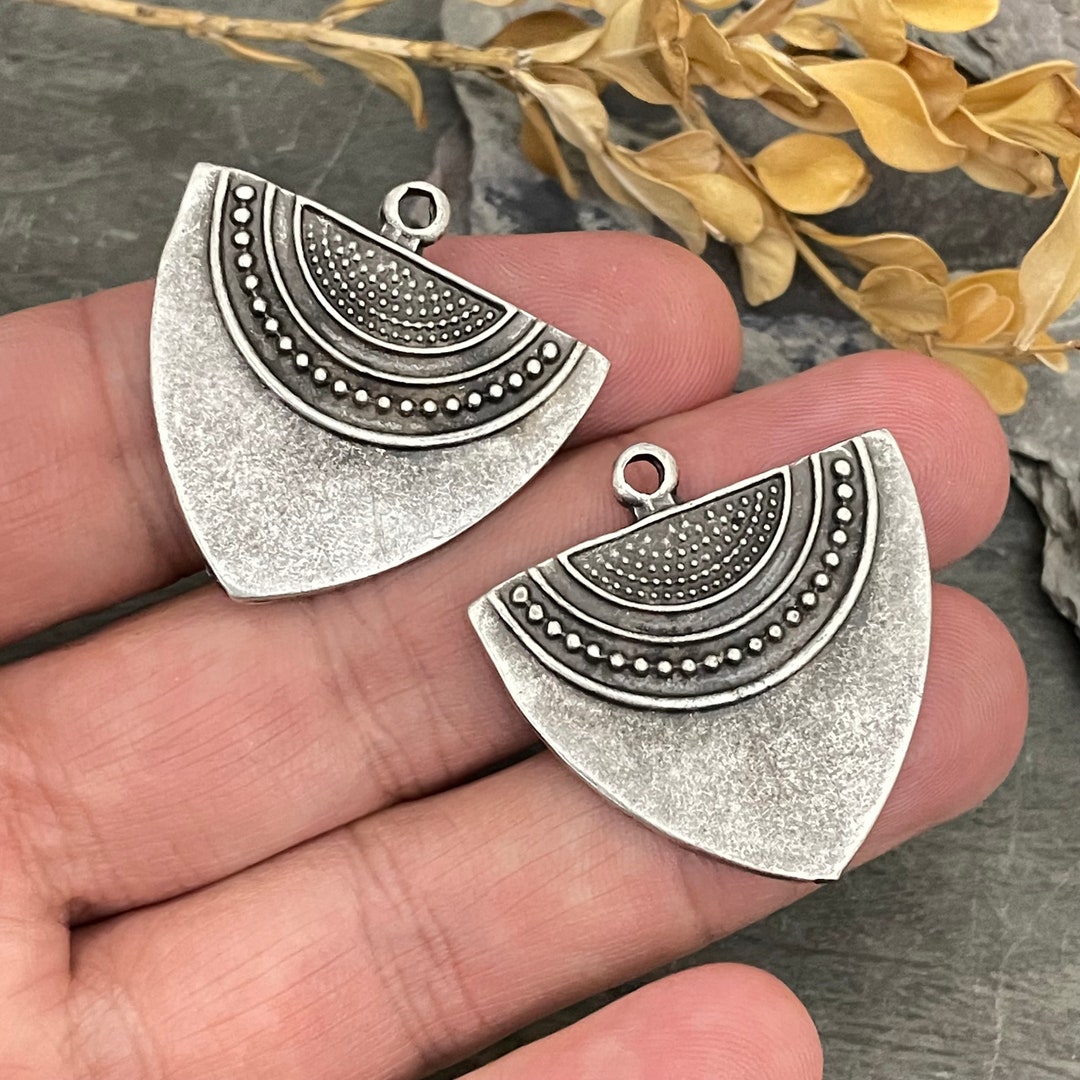 Wholesale Earring Findings for Jewelry Making Parts.antique Silver Plated Earring  Parts. Best Gift for Her.8072 
