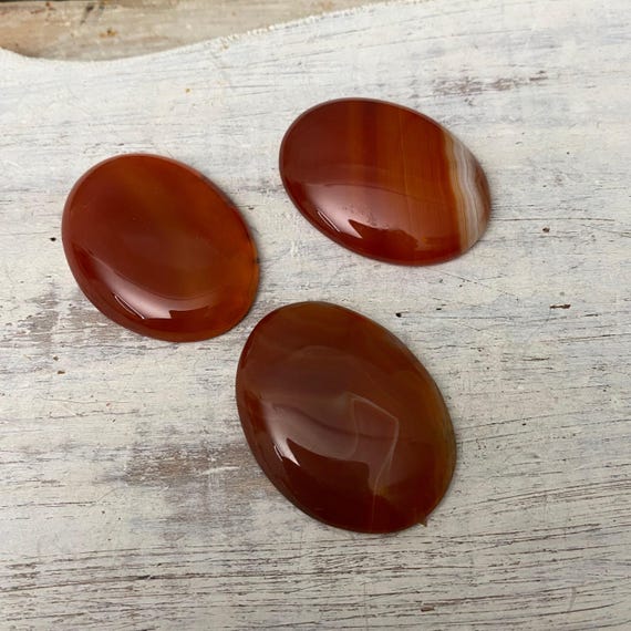 Boho Agate Cabochon, Natural Stone Smooth (Jewelry Crafting Gem) - 1107