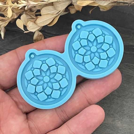Bohemian Silicone Resin Mold: Earring & Pendant DIY