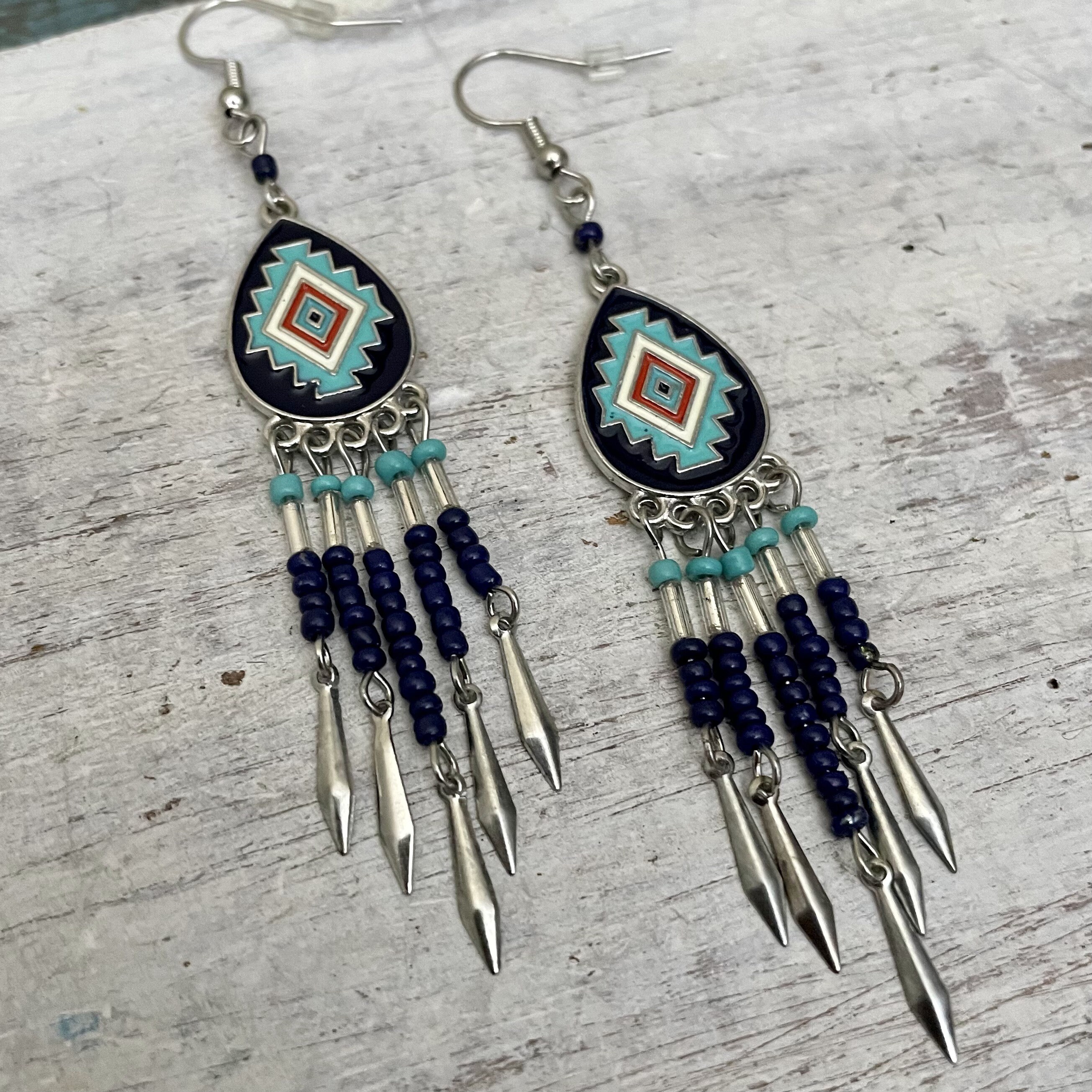 5419 Dangle Earrings, stud earrings, boho earrings