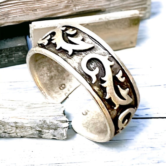 Lizard Ring. Bohemian rings, adjustable ring, brass ring - 4493