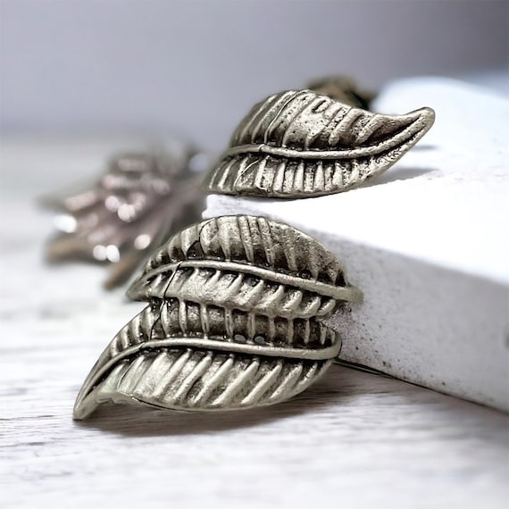 Leaf Ring. Bohemian rings, adjustable ring, brass ring - 4506