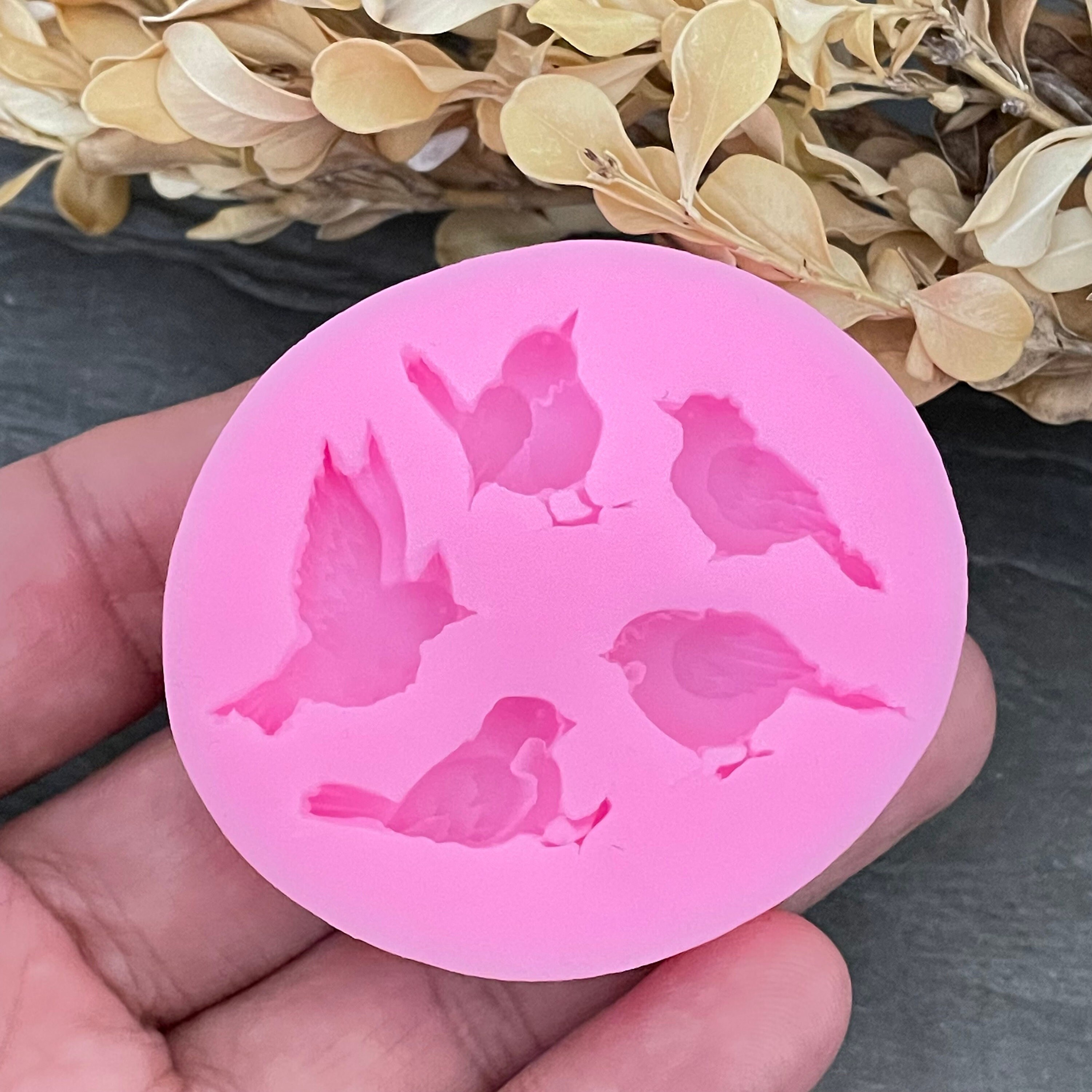 Bird Beads Mold for Jewelry and resin. Silicone Resin Mold. Resin Molds  Silicone.Food Grade - 6032