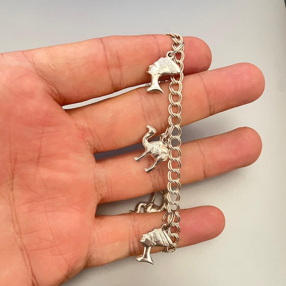 Sterling Silver Bracelet: Vintage Mesh Chain - Handcrafted Italian Style - 2061