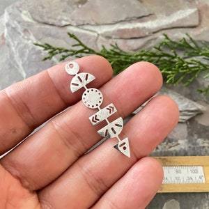 Stainless Steel Jewelry Laser Cut Earring Making Findings Supplies, Charms, Connectors. 1 Piece - 2017