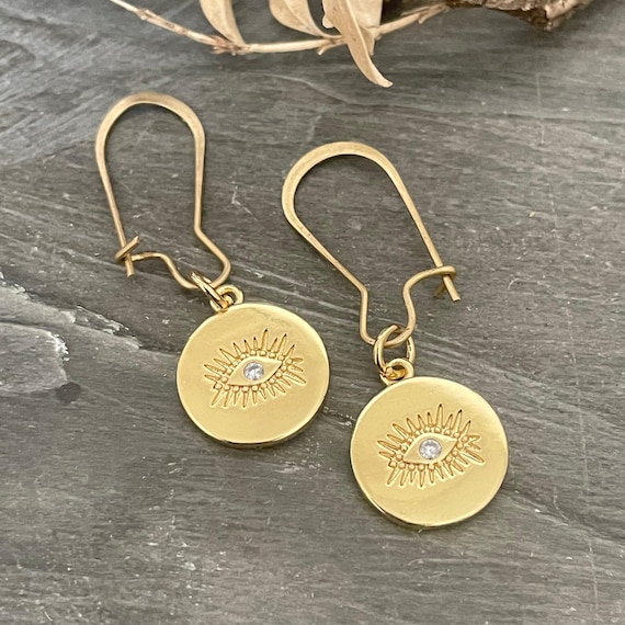 Hippie Vibes: Soho Finds Circle Earrings with Bohemian Flair - Turkish Jewelry - 5417