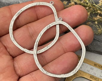 Colgantes para pendientes bañados en plata: Materiales para la elaboración de joyas de estilo bohemio